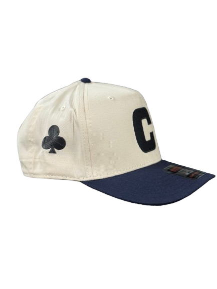 CAP'tain Hat in Natural & Navy