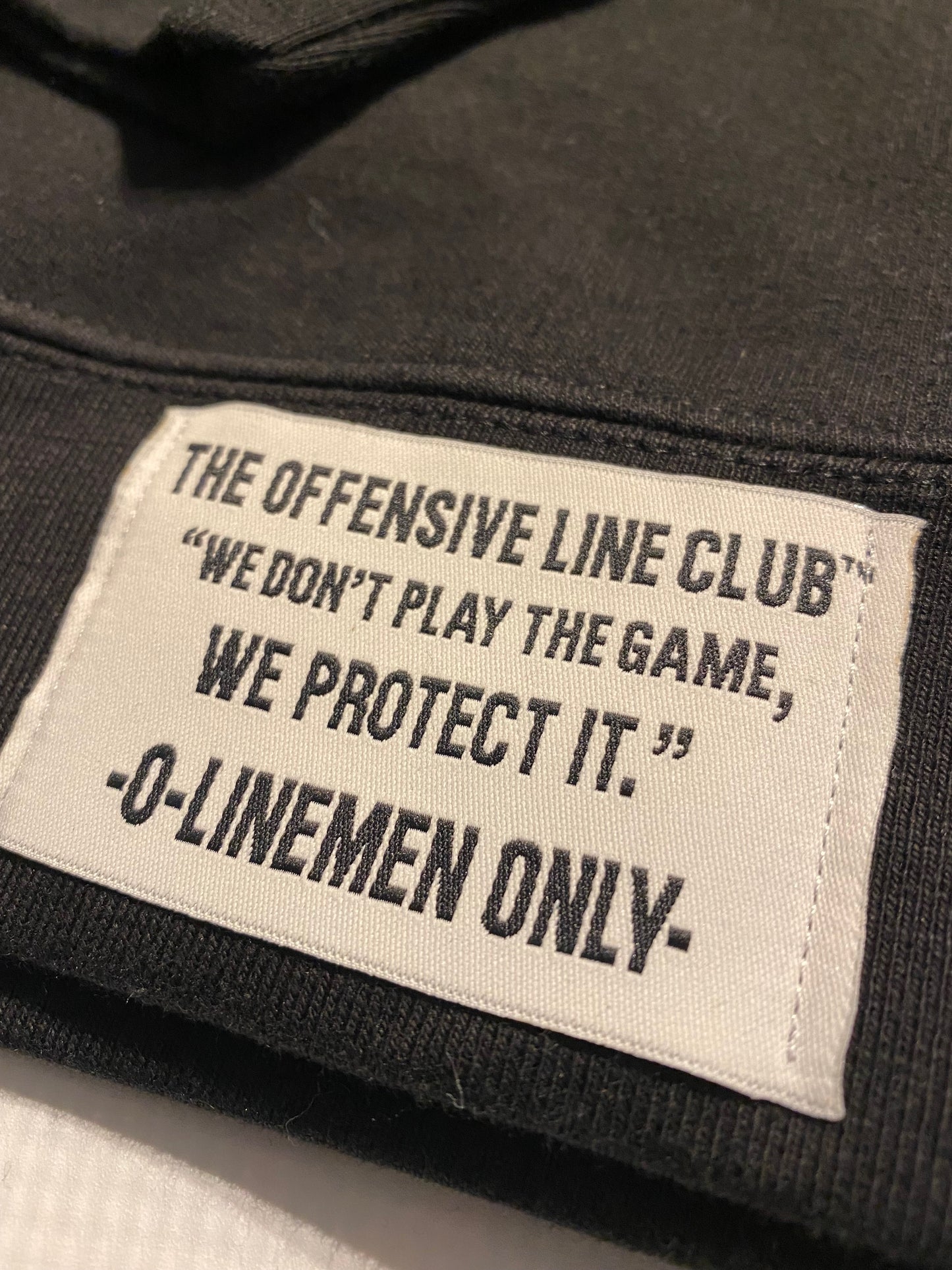 The Black O-Line Hoodie