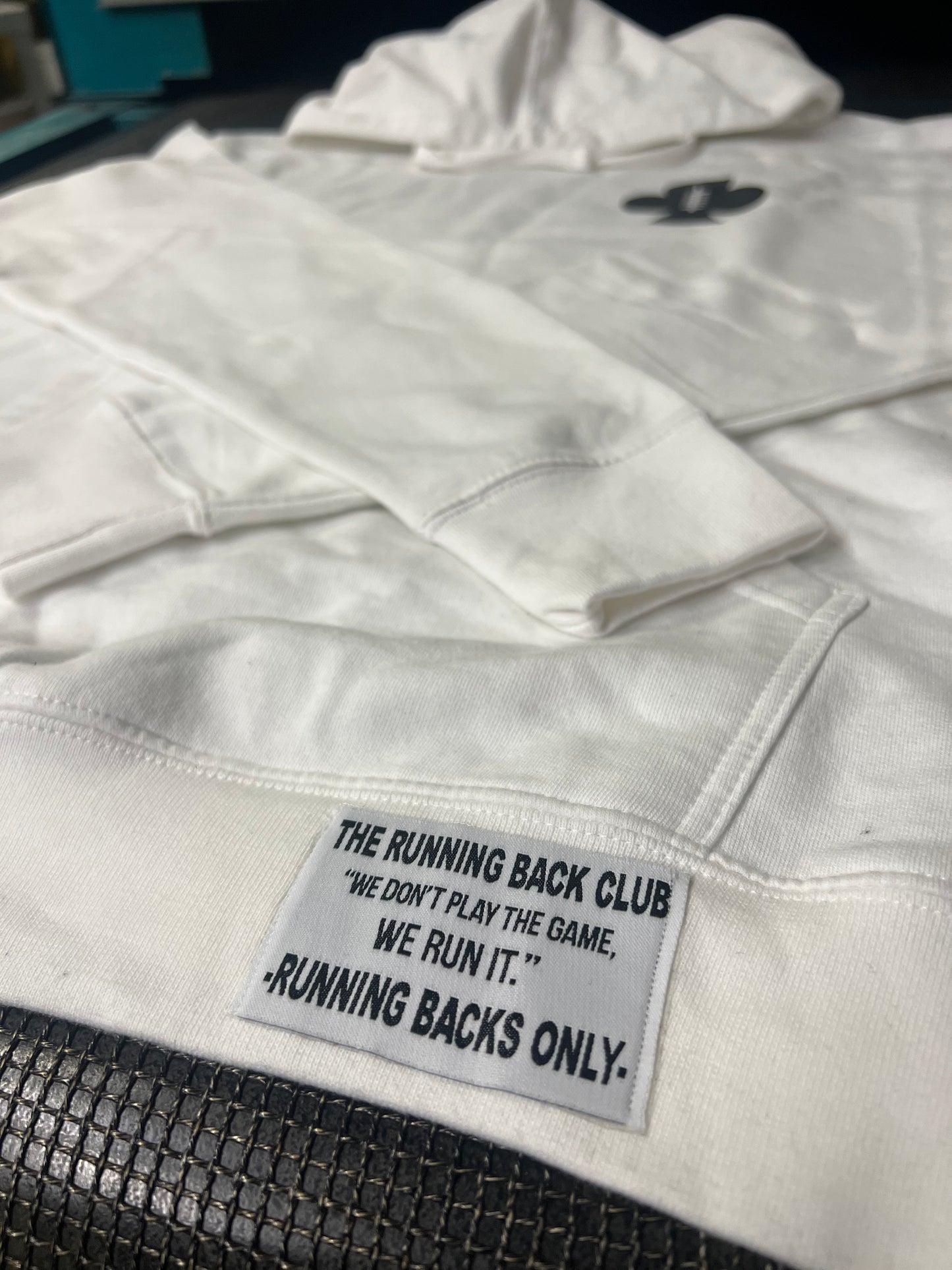 The Club Hoodie ( white )