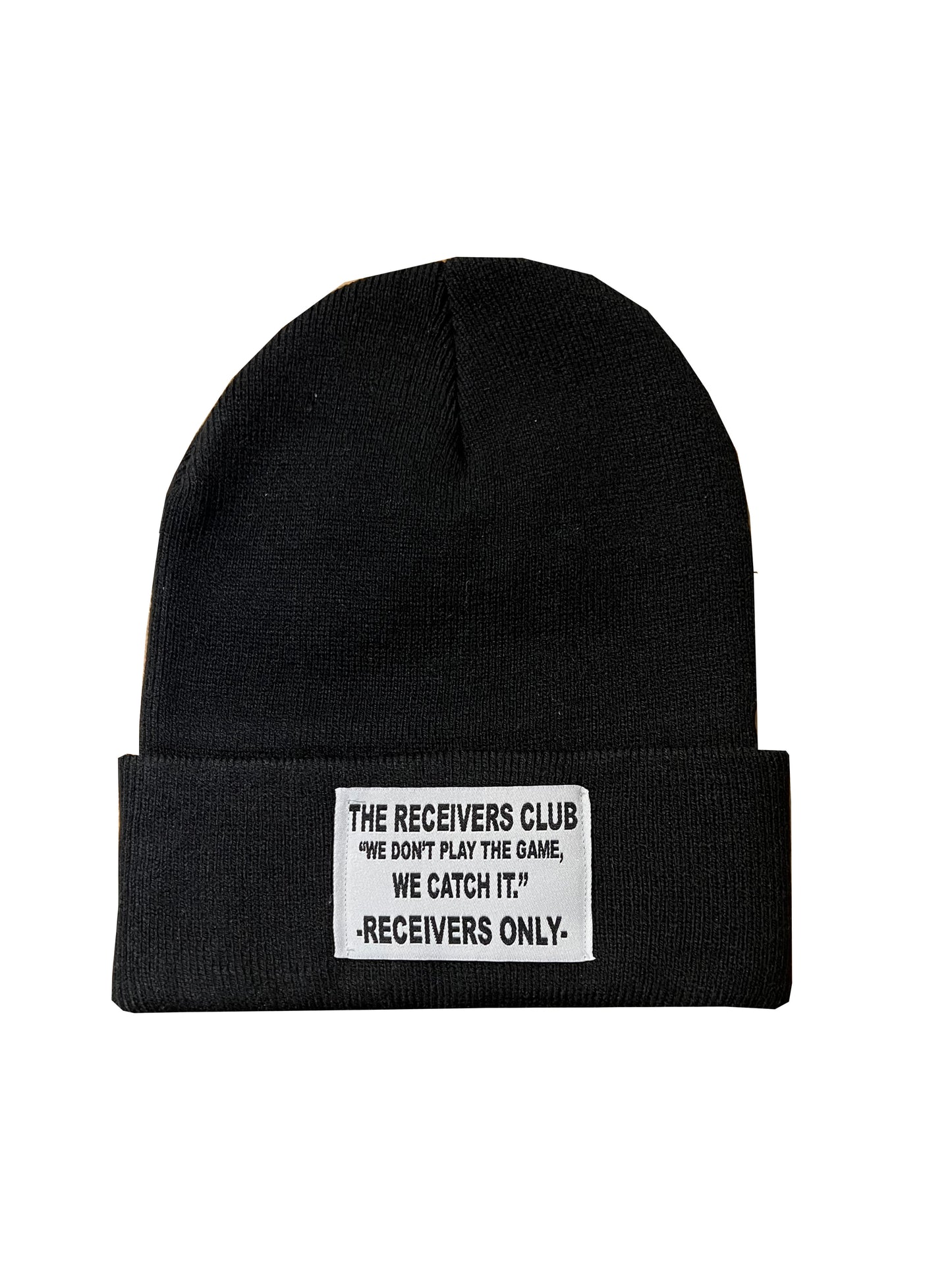 The Black Receivers Beanie