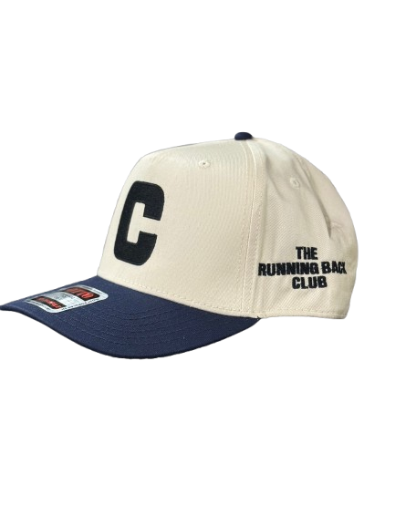CAP'tain Hat in Natural & Navy