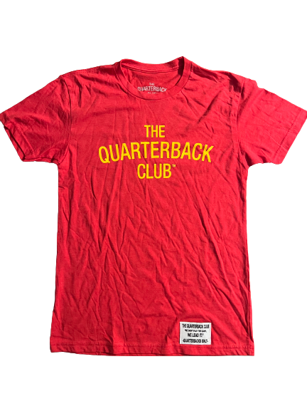The Quarterback Club™ Red & Yellow T